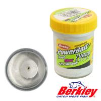 Форелевая паста Berkley PowerBait #Glow/White рыба