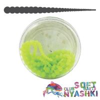 Мягкие приманки Nyashki.Club Бусы 45 зеленый 9шт