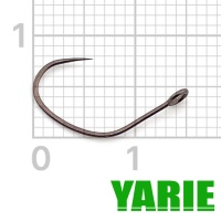 Крючки одинарные Yarie 743 NK Hook #8 15шт