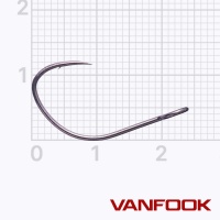 Крючки одинарные Vanfook SPB-41F #1 14шт