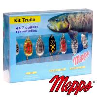 Набор вращающихся блесен Mepps Aglia Kit Truite