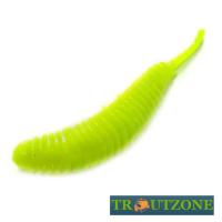 Мягкие приманки Trout Zone Plamp 2.5 Chartreuse 7шт