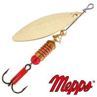 Блесна вертушка Mepps Aglia Long 2 OR 7gr Золото