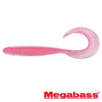 Мягкие приманки Megabass Kemuri Curly 4.5 zabuton pink 7шт