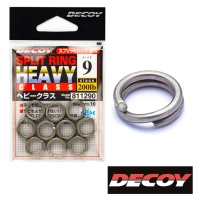 Заводные кольца Decoy Split Ring Heavy Class #8 68kg 10шт