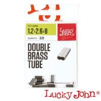Обжимные трубочки Lucky John Double Leader Sleever 015 10шт
