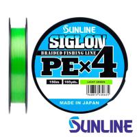 Шнур Sunline Siglon PE X4 150m light green #2.5 40lb 0.27mm 18.5kg