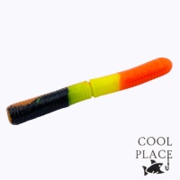 Мягкие приманки Cool Place Buk Stretch 65mm сыр 23 черный/лимон/оранжевый