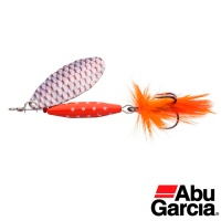 Блесна вертушка Abu Garcia Reflex Red LF 12gr Holo Roach