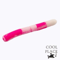 Мягкие приманки Cool Place Buk Stretch 65mm сыр 14 белый/розовый