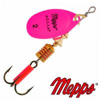 Блесна вертушка Mepps Aglia Fluo 2 4.5gr Rose