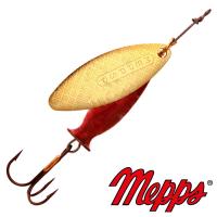 Блесна вертушка Mepps Aglia Long Heavy 1+ OR OR 12gr Золото Золото