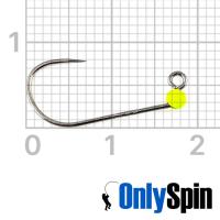 Форелевые джиг-головки OnlySpin Decoy AH-12 безбородые #8 0.2gr шартрез 3шт