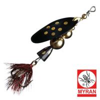 Блесна вертушка Myran Mira 15gr Svart 6475-09