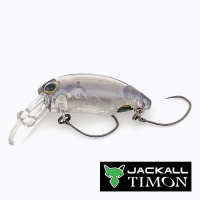 Воблер Jackall Timon Mitts Dry 2 Hook Rattle Phantom Line