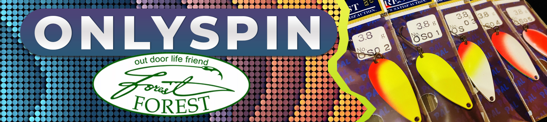 Новые расцветки блесен PAL для ловли прудовой форели от Onlyspin и Forest доступны к покупке Новые расцветки блесен PAL для ловли прудовой форели от Onlyspin и Forest доступны к покупке