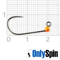 Форелевые джиг-головки OnlySpin Decoy AH-12 безбородые #6 0.15gr оранжевый 3шт