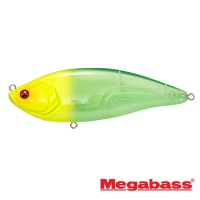 Воблер Megabass Konosirus Swimmer ghost lime chart head