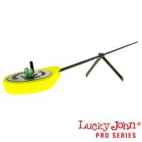 Зимняя удочка Lucky John Mormax 24.6cm желтый