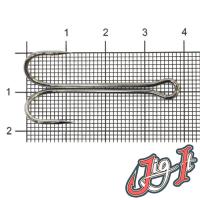 Крючки двойные Jig It Long Double Hooks #1 10шт