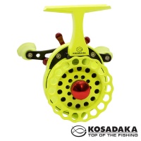 Зимняя катушка Kosadaka Stalker MX-H65L chartreuse