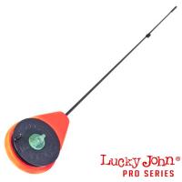 Зимняя удочка-балалайка Lucky John Ergo 26.5cm красный