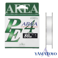 Шнур Yamatoyo Area Super PE X4 80m white #0.2 4lb 0.074mm 1.7kg