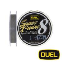 Шнур Duel Super X-Wire 8 150m Silver #0.6 13lb 0.13mm 5.8kg