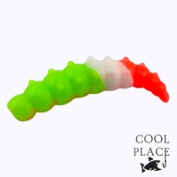 Мягкие приманки Cool Place Big Junior 43mm сыр 48 зеленый/белый/красный