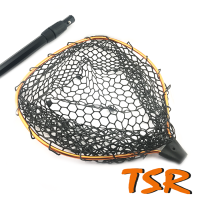 Подсак силиконовый для форели TSR Snappet Net телескопический 170cm