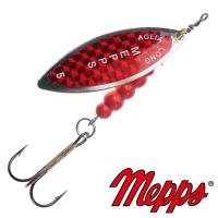 Блесна вертушка Mepps Aglia Long Redbo 5 AG 29gr Серебро