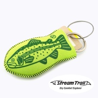 Брелок для ключей плавающий Stream Trail Green Trout
