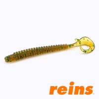 Мягкие приманки Reins G-Tail Saturn 2.5 565 Motor Oil Green Flake 20шт