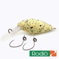 Воблер Rodio Craft Moca DR 2 Hook SS Cream Dot Glow (Azuki)