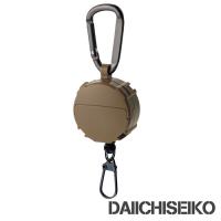 Ретривер Daiichiseiko Clip-On Reel + Micro Case dark earth