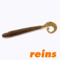 Мягкие приманки Reins G-Tail Saturn Micro 2 002 Green Pumpkin 20шт