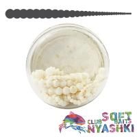 Мягкие приманки Nyashki.Club Бусы 45 белый 9шт