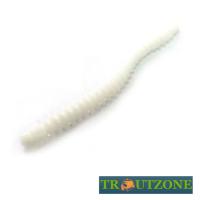 Мягкие приманки Trout Zone Ripper 2.5 White 12шт