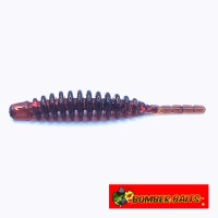 Мягкие приманки Bomber Baits Shisha 25mm 001 UV Motor Oil 15шт