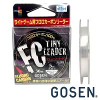Флюорокарбон Gosen Fluoro Carbon 100% FC Tiny Leader 30m #0.8 3lb 0.148mm 1.4kg