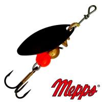 Блесна вертушка Mepps Aglia Long 0 NR 2.5gr Черный