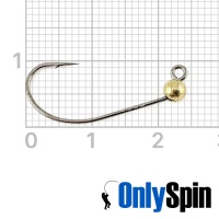 Форелевые джиг-головки OnlySpin Decoy MG-3 #6 2gr золото 3шт