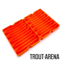 Trout Arena вставка для воблеров в коробку Meiho 2010NSM Banan оранжевая
