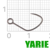 Крючки одинарные Yarie 738 Dirk Hook #6 12шт