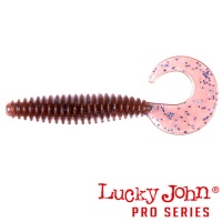 Мягкие приманки Lucky John Ultraworm Curly 2 S19 10шт