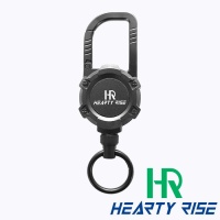 Ретривер Hearty Rise Magnetic Carabiner Pin on Reel HPI-2704 black