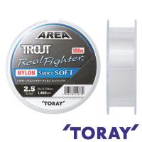 Леска Toray Area Trout Real Fighter Nylon Super Soft 100m 2.5lb 0.104mm 1.1kg