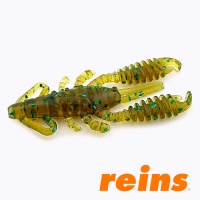Мягкие приманки Reins Ring Craw Micro 1.5 565 Motor Oil Green Flake 14шт
