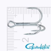 Крючки тройные Gamakatsu Treble S-RB Silver #4 6шт