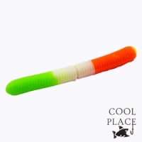 Мягкие приманки Cool Place Buk Stretch 65mm сыр 48 зеленый/белый/красный